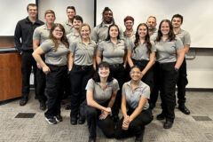 Graduates from Austin Peay State University’s Basic Emergency Medical Technician program. (APSU)