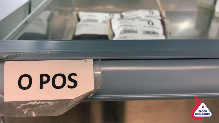 Due to multiple traumas over the last week, Blood Assurance’s supply of O-positive blood is in need of immediate replenishment.