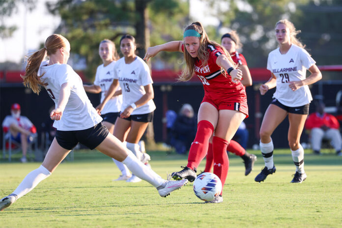 Austin Peay State University Soccer Faces Longtime Rival Eastern Kentucky Colonels in Weekend Showdown. (Maddie Rose, APSU Sports Information)