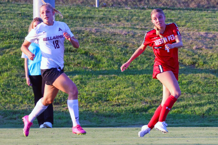 Early Goal Downs Austin Peay State University Soccer in Richmond. (Maddie Rose, APSU Sports Information)