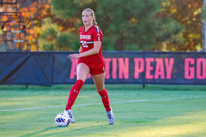 Austin Peay State University Soccer Travels to Sunshine State for Road Tilt with Dolphins. (Maddie Rose, APSU Sports Information)