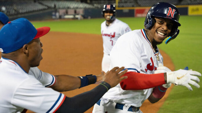 Nashville Sounds score seven runs over final three innings to take 7-6 triumph. (Nashville Sounds)