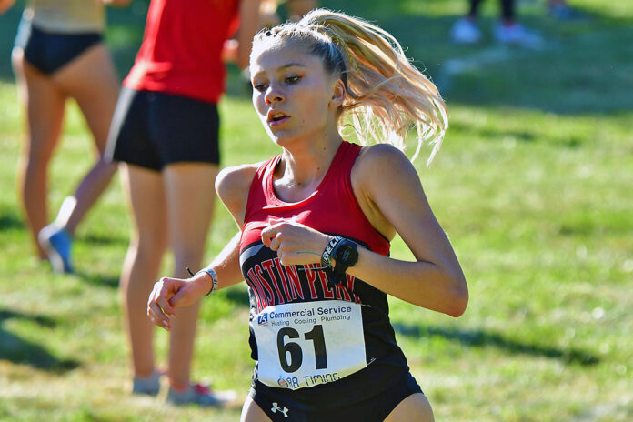 Austin Peay State University Women's Cross Country's Ashley Doyle Places Top 25 at Live in Lou Classic. (APSU Sports Information)