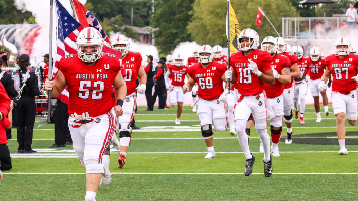 Austin Peay State University Football. (Carder Henry, APSU Sports Information)
