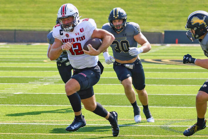 Austin Peay State University Football quarterback Mike DiLiello. (Carder Henry, APSU Sports Information)