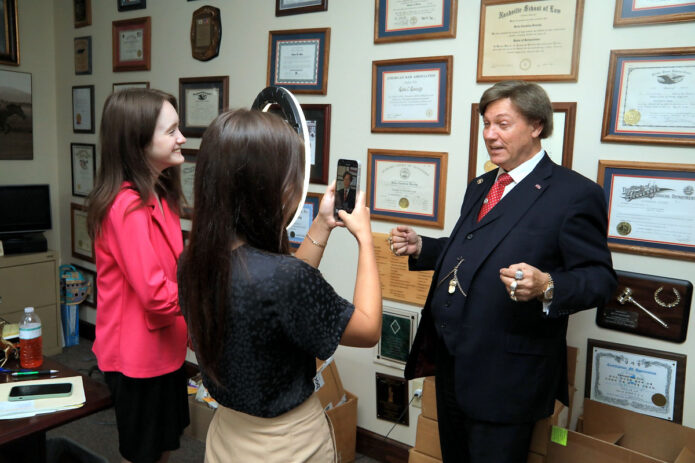 Katie Reneau, Sarah Sumpter and Kevin Kennedy