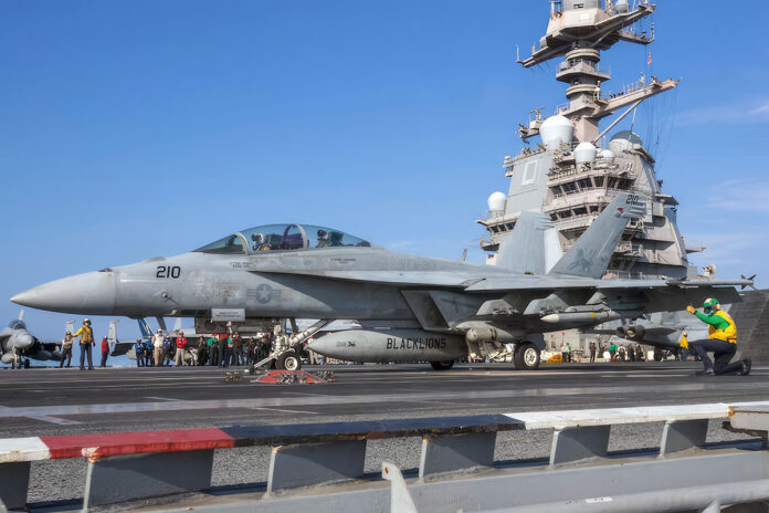 USS Eisenhower Carrier Strike Group to the Eastern Mediterranean. (DOD)