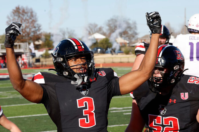 Playoff Bound! Austin Peay State University Governors Football Holds Off Central ARkansas Bears to win UAC Championship. (APSU Sports Information)