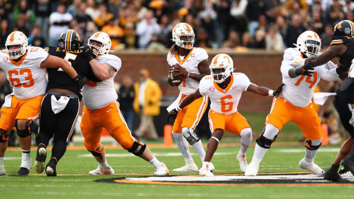 #13 Tennessee Falls to #14 Missouri, 36-7. (UT Athletics)