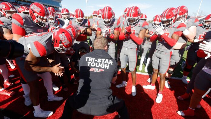 Austin Peay State University Football. (Robert Smith, APSU Sports Information)