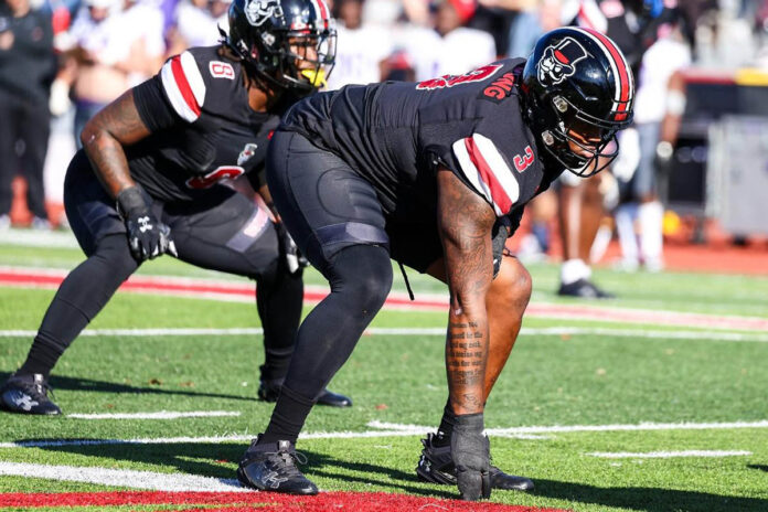Austin Peay State University Football graduate defensive lineman Jau'Von Young. (Carder Henry, APSU Sports Information)