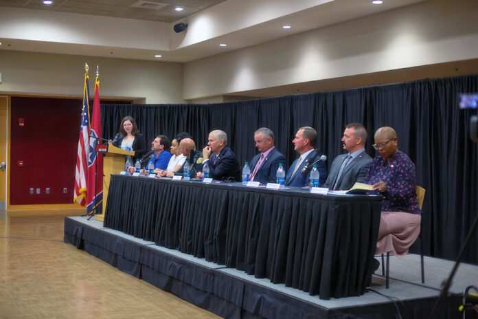 Austin Peay State University's 2019 Poli-Talk discussion panel. (APSU)