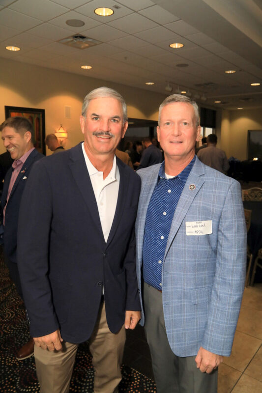 Charlie Koon and MG (Ret.) Walt Lord