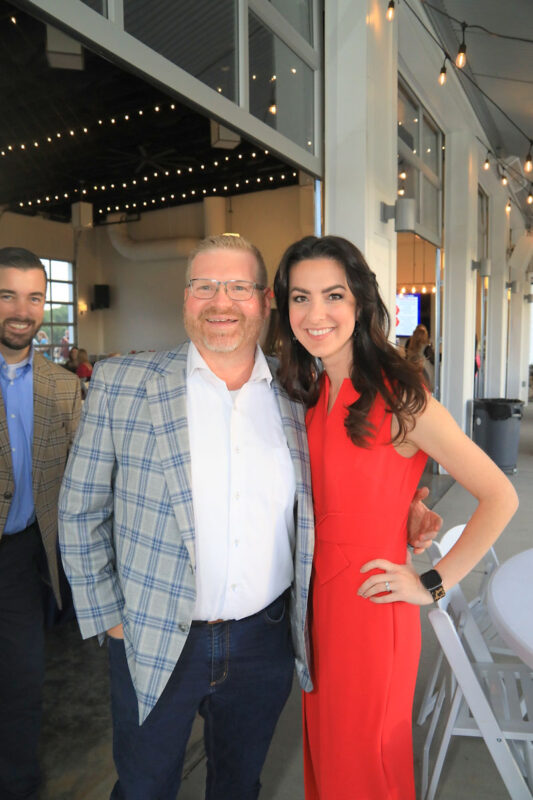 Chris Travis and Erin Yow