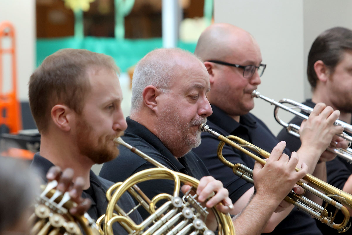 Cumberland Winds Concert Band playing at Clarksville-Montgomery County Public Library. (Clarksville Living Magazine) Cumberland Winds Concert Band playing at Clarksville-Montgomery County Public Library. (Clarksville Living Magazine)