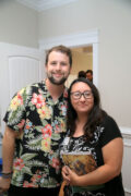Kyle Pearce and Sandra Brandon