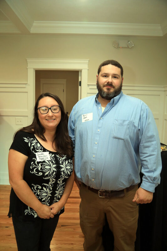 Sandra Brandon and Barry Adams
