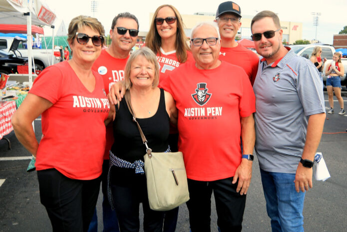 Tailgating at Austin Peay State University. (Tony Centonze, Clarksville Living Magazine)
