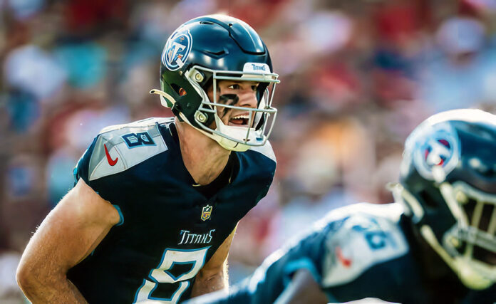 Tennessee Titans quarterback Will Levis. (Tennessee Titans)