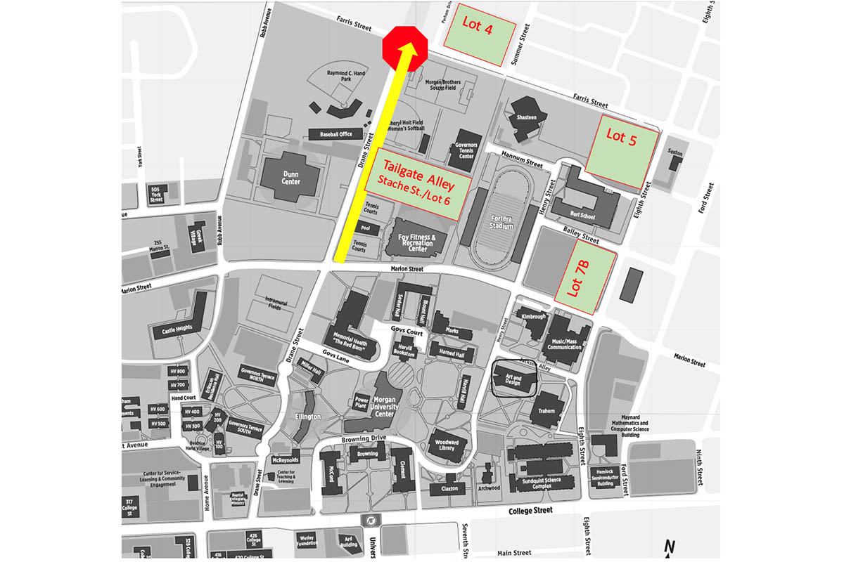 Updated Drane Street Traffic Pattern For 2023