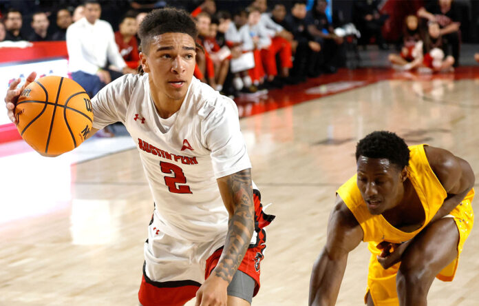 Two-Way Dominance Leads Austin Peay State University Men's Basketball to Blowout Win Over Midway. (Robert Smith, APSU Sports Information)