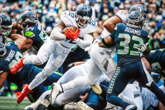 Tennessee Titans vs. Seattle Seahawks. (Tennessee Titans)