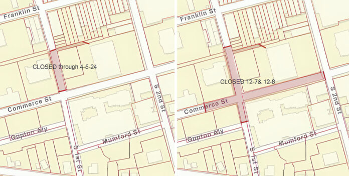 City of Clarksville Road Closures