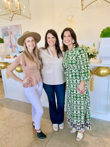 (L to R) Crystal Dombeck, Mary Turner, Christina Clark. (Local Clarksville)