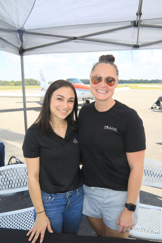 McKenzie Solis and Tonya Lexzczak