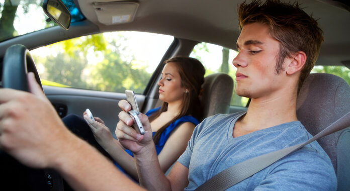 Texting and Driving. (AAA)