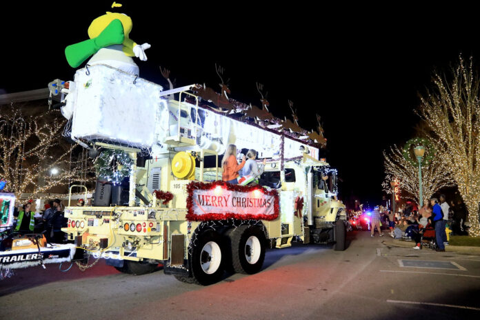 2023 Clarksville Lighted Christmas Parade. (Clarksville Online)