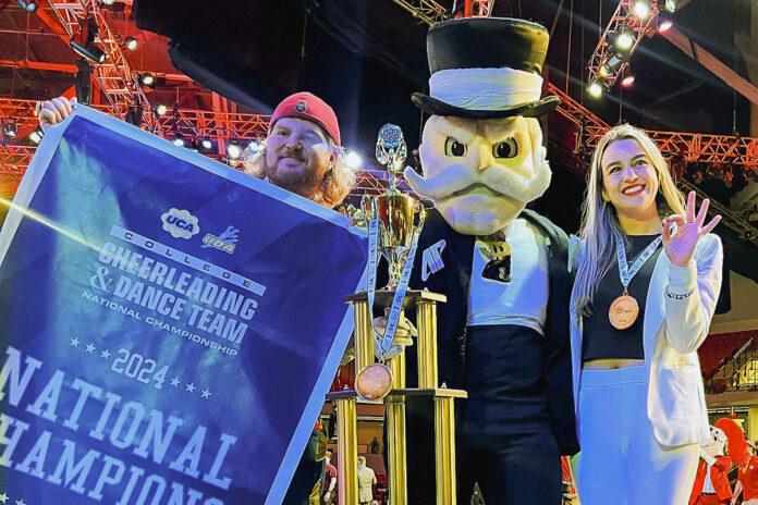 Austin Peay State University's mascot, the Governor, wins Mascot National Championship. (APSU Sports Information)