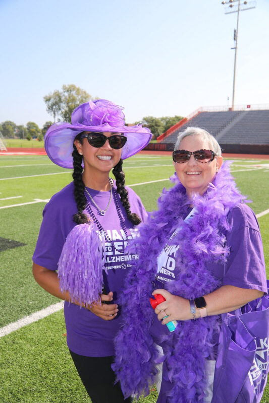 Brenda Mendez and Lori Barczewski