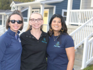 Casey Jenkins, Michelle White and Cheryl Moss