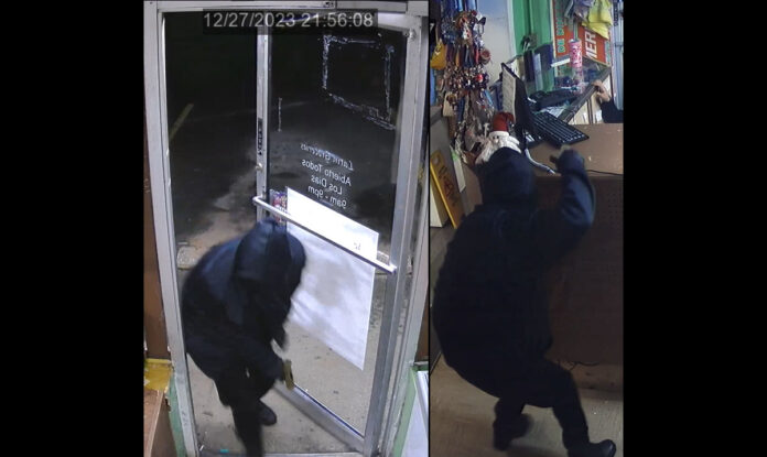 Clarksville Police are trying to identify the robbery suspect in this photo.