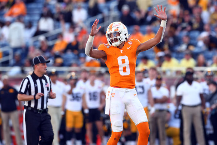 Nico Iamaleava leads Tennessee Football to 35-0 rout of Iowa in Citrus Bowl. (UT Athletics)