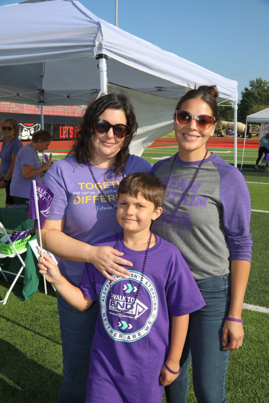 Jami Malitz, Jace Holder and Heather Mayweather