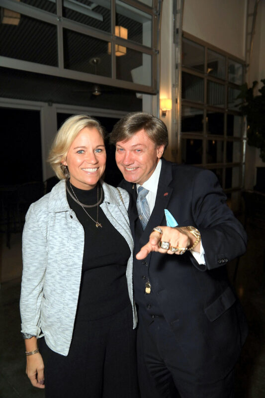 Una Smith and Kevin Kennedy
