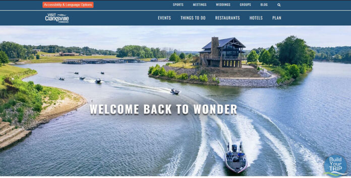 Visit Clarksville Website Assessibiltiy Tool