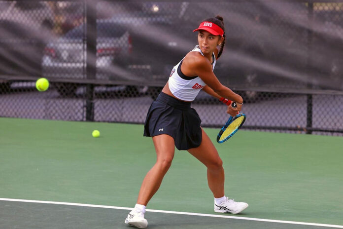 Austin Peay State University Women's Tennis hosts Middle Tennessee, Southern Indiana in Evansville. (APSU Sports Information)
