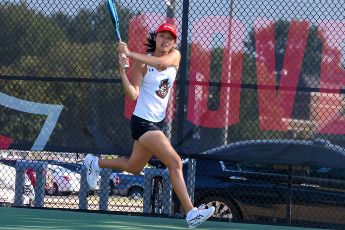 Austin peay State University Women's Tennis Faces In-State Opponent Vanderbilt, Sunday. (Alex Allard, APSU Sports Information)