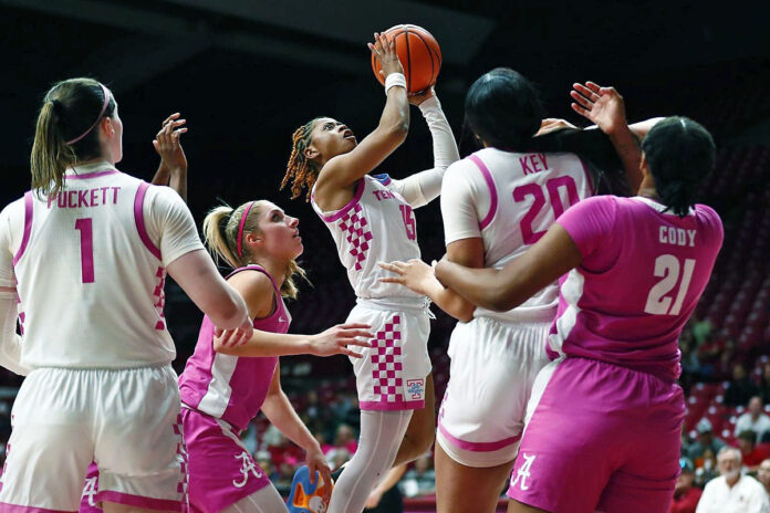 Tennessee Women's Basketball Falls At Alabama, 72-56. (UT Athletics)
