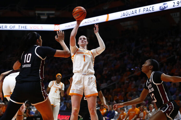 Tennessee Women's Basketball Pushes #1 South Carolina To The Limit Before Falling. (UT Athletics)