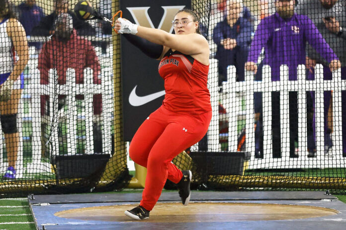 Austin Peay State University Track and Field Travels to Gainesville for ASUN Indoor Track and Field Championships. (Robert Smith, APSU Sports Information)