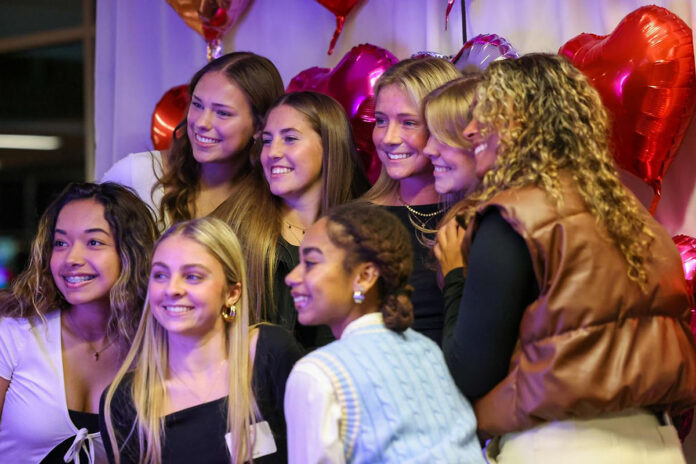 Austin Peay State University honored its over 200 female student-athletes on February 1st in an event that celebrate APSU's women's sports an dthe transformative LeadHer initiative. (Alex Allard, APSU Sports Information)