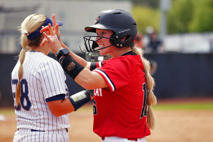 Austin Peay State University Softball split ASUN twinbill with Central Arkansas. (APSU Sports Information)