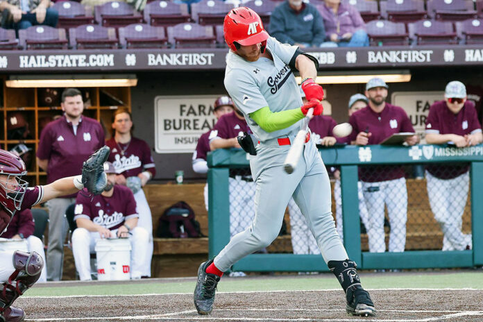 Austin Peay State University Baseball Govs Late Lead Undone by Auburn Tigers Rally. (Casey Crigger, APSU Sports Information)