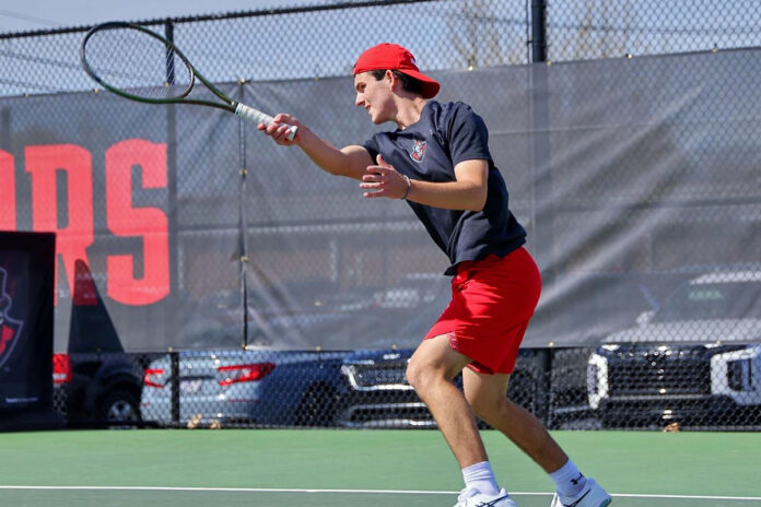 Austin Peay State University Men's Tennis Falls to Bellarmine in Bowling Green. (APSU Sports Information)