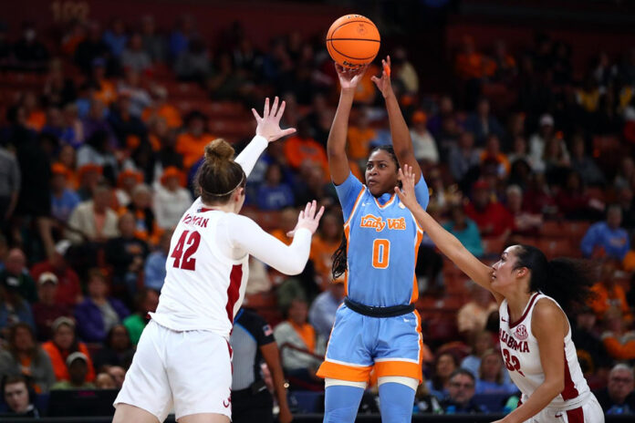 Tennessee Women's Basketball Rolls Past Alabama, 83-61, Earn 37th SEC Semifinals Berth. (UT Athletics)