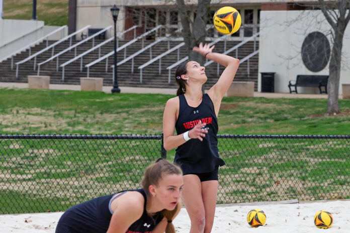 Austin Peay State University Beach Volleyball Stymied at GSU Day of Duals. (APSU Sports Information)